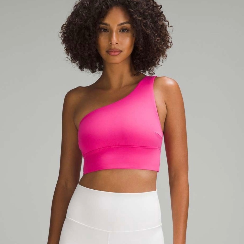 *FIRM PRICE* LULULEMON C/D CUP ALIGN ASYMMETRICAL ONE SHOULDER BRA